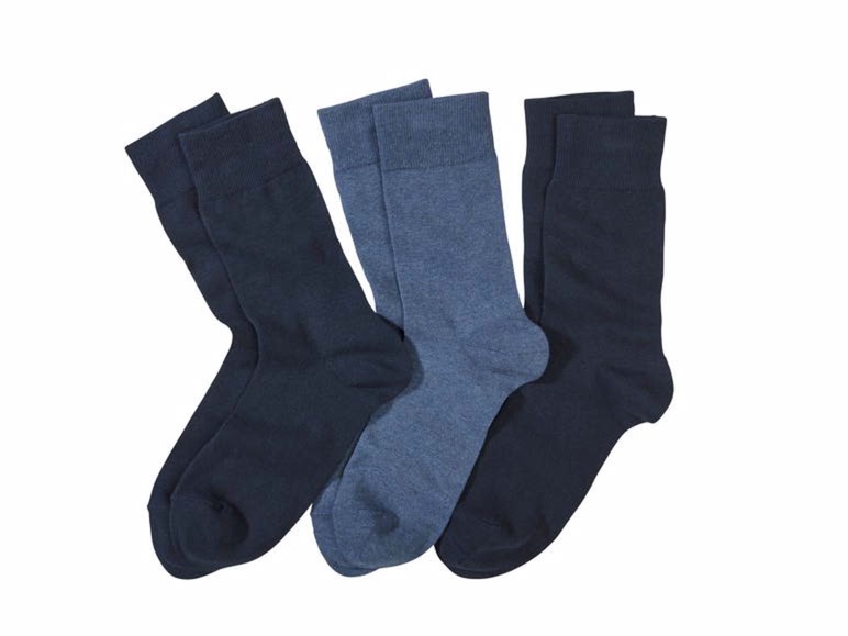 Ga naar volledige schermweergave: LIVERGY® 3 paar heren sokken - afbeelding 2