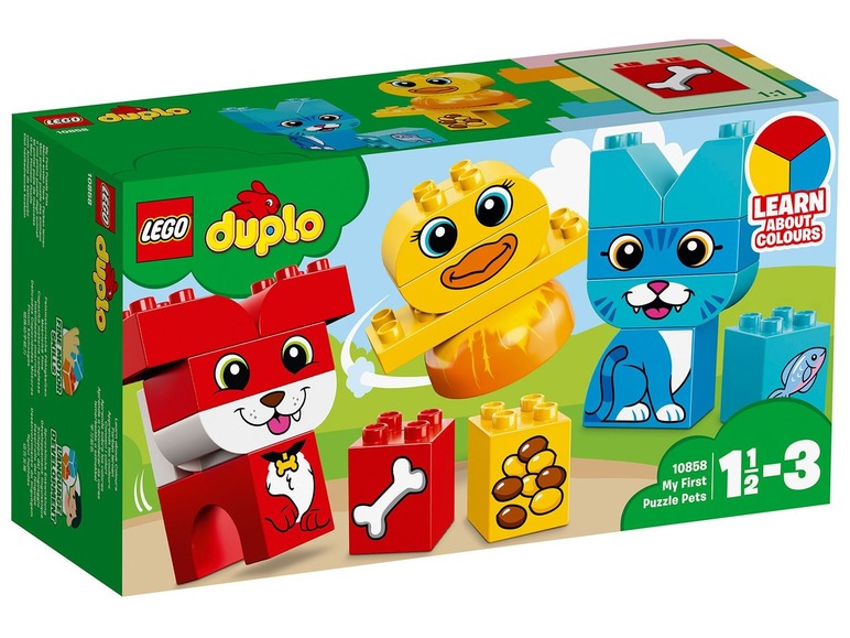 Ga naar volledige schermweergave: LEGO® DUPLO® Eerste dierenkleuren - afbeelding 1