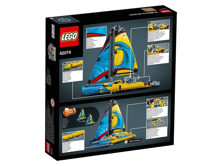 Ga naar volledige schermweergave: LEGO® Technic Zeilboot - afbeelding 2