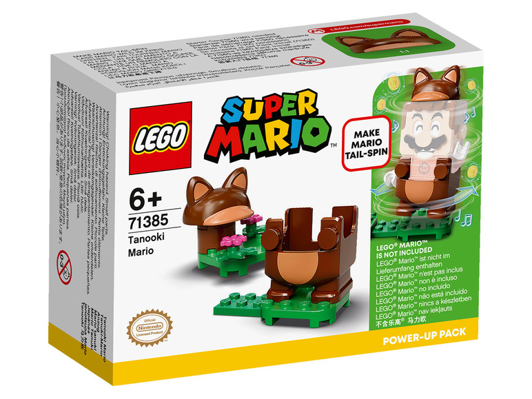 Ga naar volledige schermweergave: LEGO® Super Mario Super Mario Tanuki-Mario (71385) - afbeelding 1