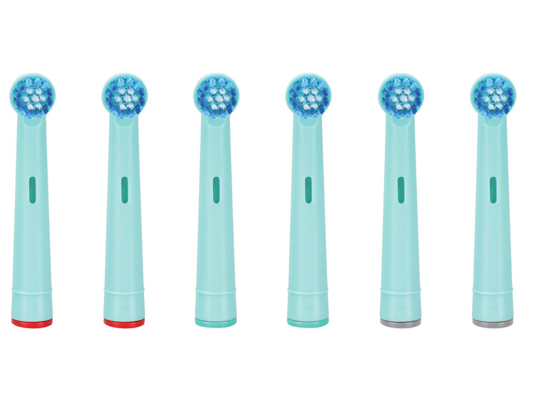 Ga naar volledige schermweergave: NEVADENT® 6 opzetborstels voor elektrische kindertandenborstel - afbeelding 4