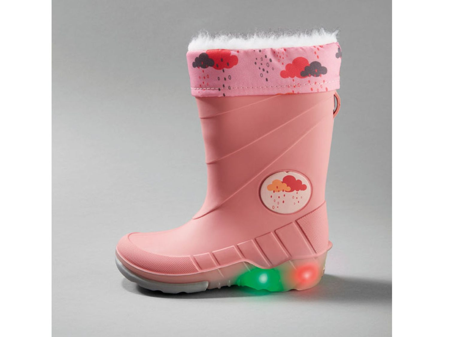 Hawaii feest: Roze Paw Patrol Skye LED regenlaarzen voor meisjes