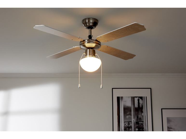Ga naar volledige schermweergave: LIVARNO LUX® Plafondventilator met LED-lamp - afbeelding 4