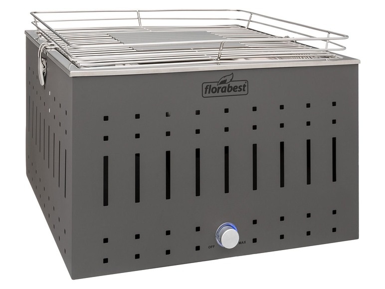 Ga naar volledige schermweergave: FLORABEST® Staande houtskoolbarbecue met ventilatie - afbeelding 3