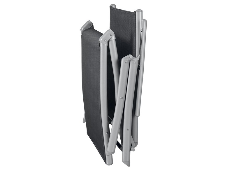 Ga naar volledige schermweergave: FLORABEST® Aluminium ligstoel grijs - afbeelding 3