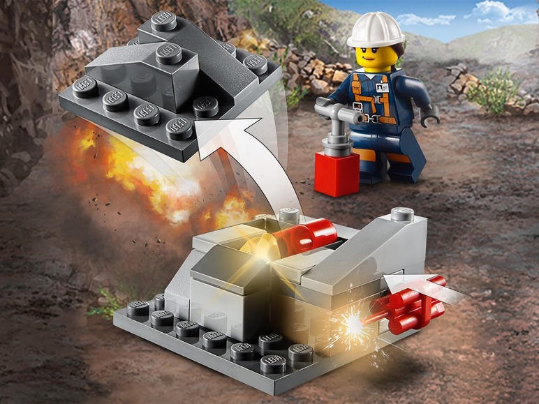 Ga naar volledige schermweergave: LEGO® City Speelset mijnbouwteam - afbeelding 11