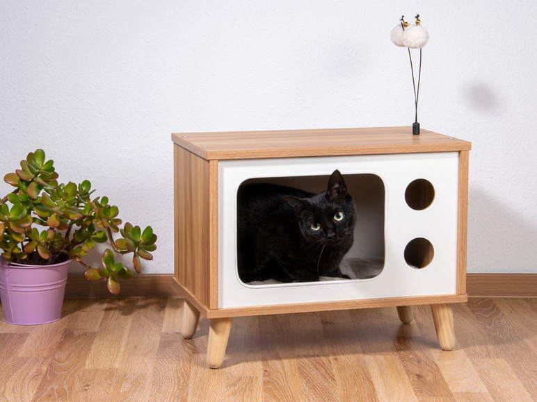 Ga naar volledige schermweergave: dobar Kattenmand in TV-design - afbeelding 3