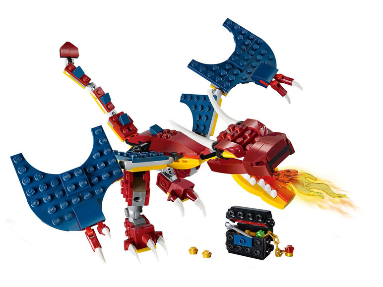 Ga naar volledige schermweergave: LEGO® Creator Vuurdraak - afbeelding 3