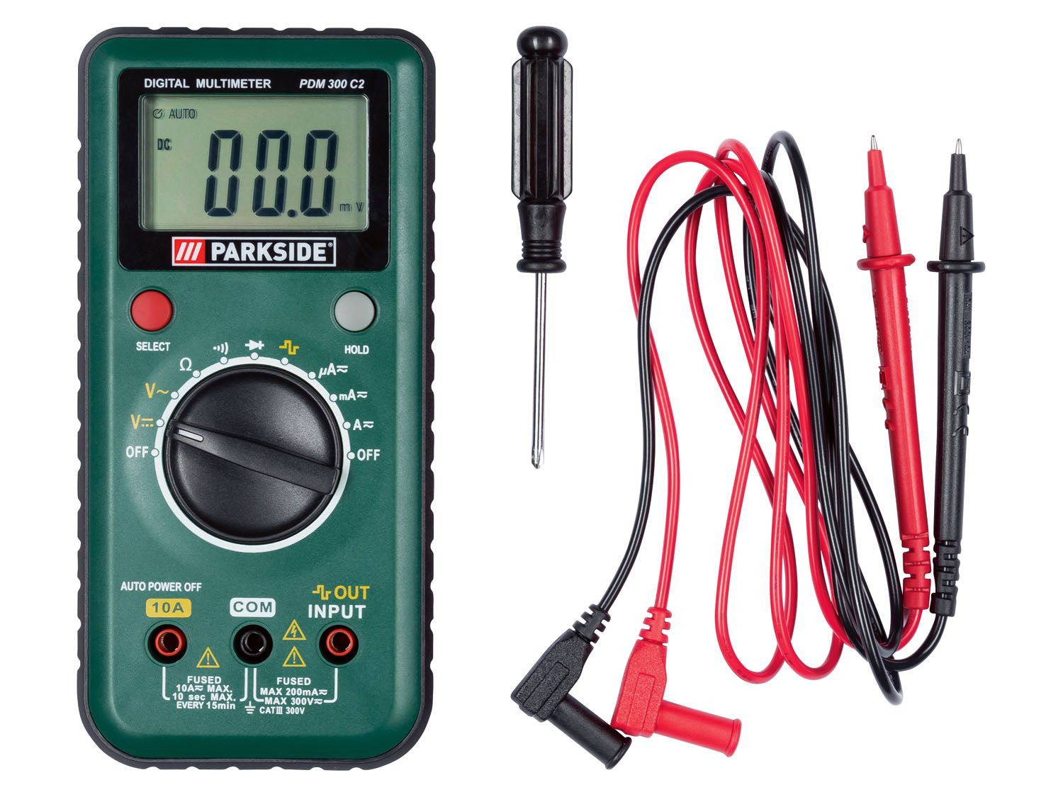 PARKSIDE® Digitale autorangemultimeter