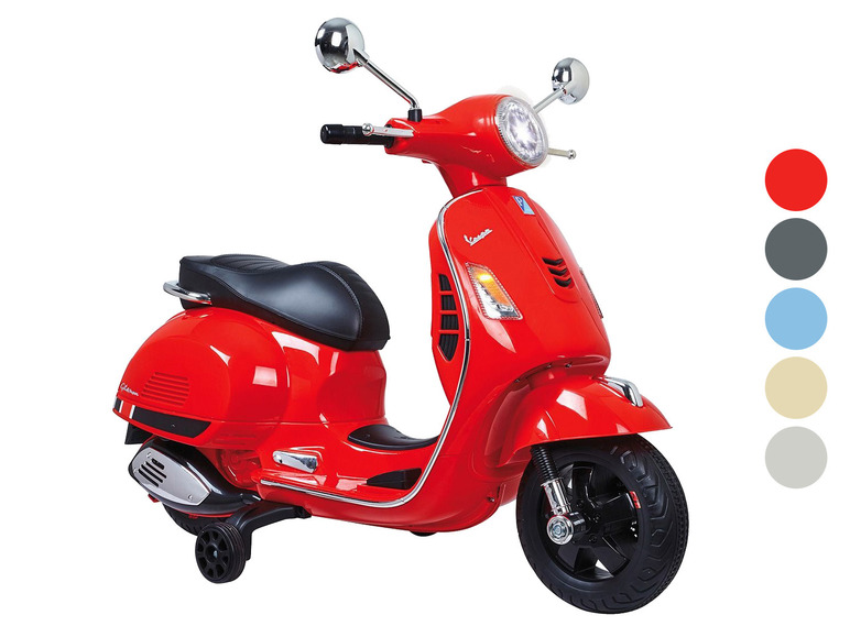 Ga naar volledige schermweergave: JAMARA Elektrische Vespa-scooter - afbeelding 1