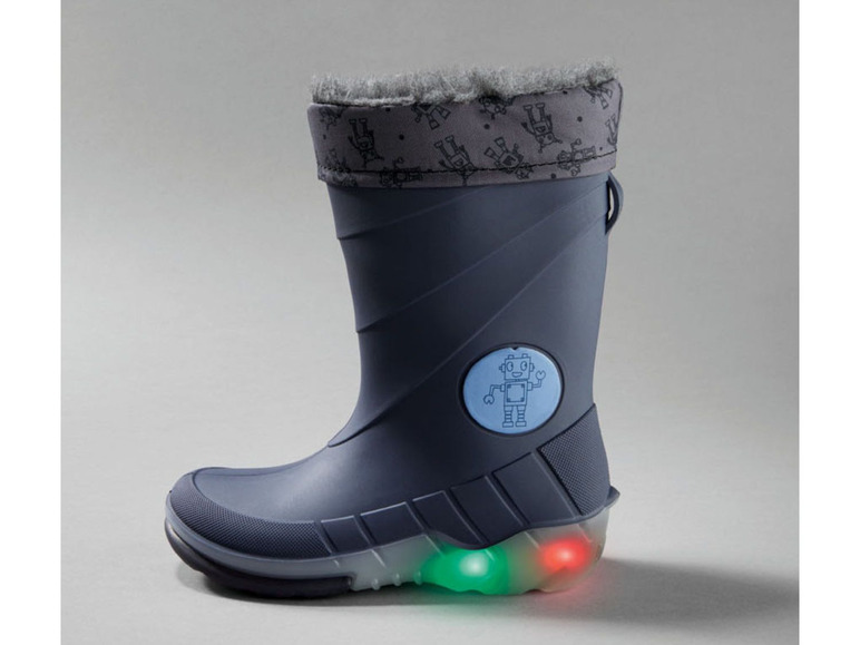 Jongens regenlaarzen met LED kopen? | LIDL