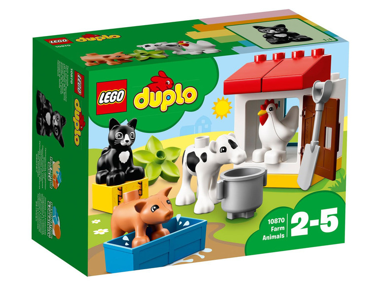 Ga naar volledige schermweergave: LEGO® DUPLO® Speelset boerderijdieren - afbeelding 1