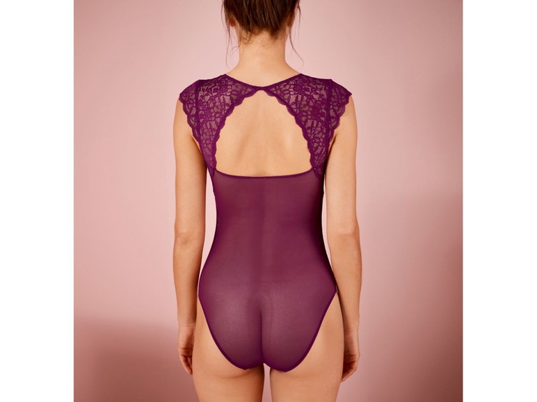 Ga naar volledige schermweergave: ESMARA® Lingerie Dames body met kant - afbeelding 18
