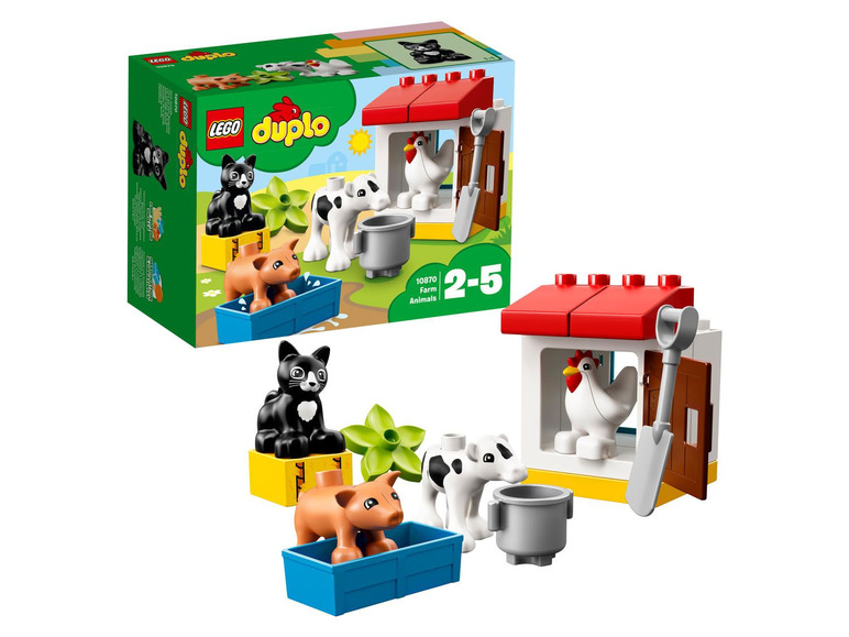 Ga naar volledige schermweergave: LEGO® DUPLO® Speelset boerderijdieren - afbeelding 5