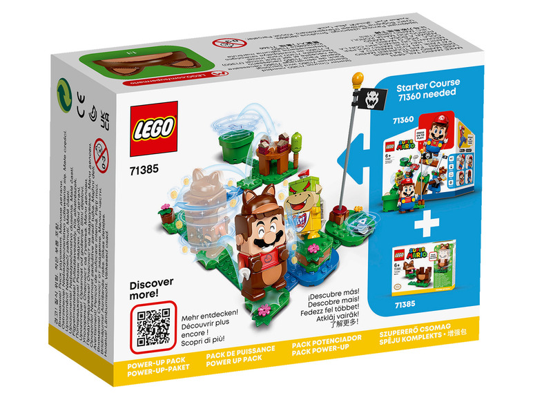Ga naar volledige schermweergave: LEGO® Super Mario Super Mario Tanuki-Mario (71385) - afbeelding 2
