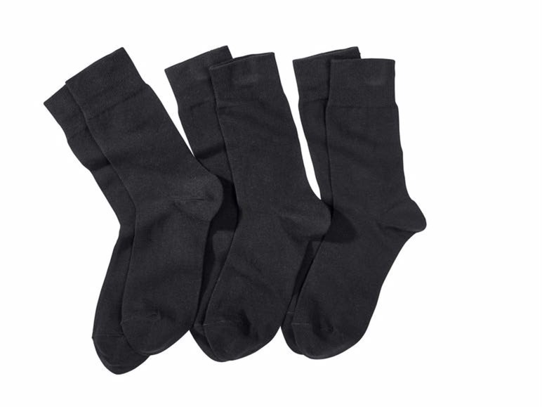Ga naar volledige schermweergave: LIVERGY® 3 paar heren sokken - afbeelding 3