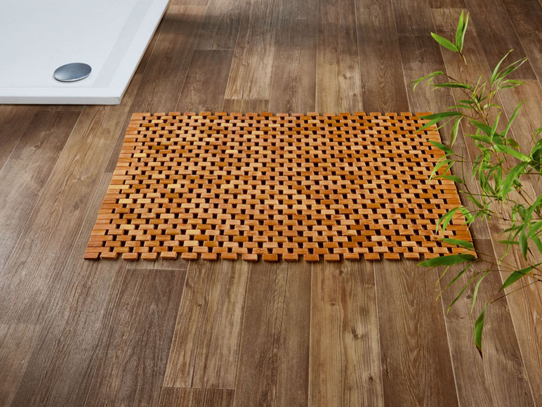Ga naar volledige schermweergave: MIOMARE® Bamboe badmat 50 x 80 cm - afbeelding 7