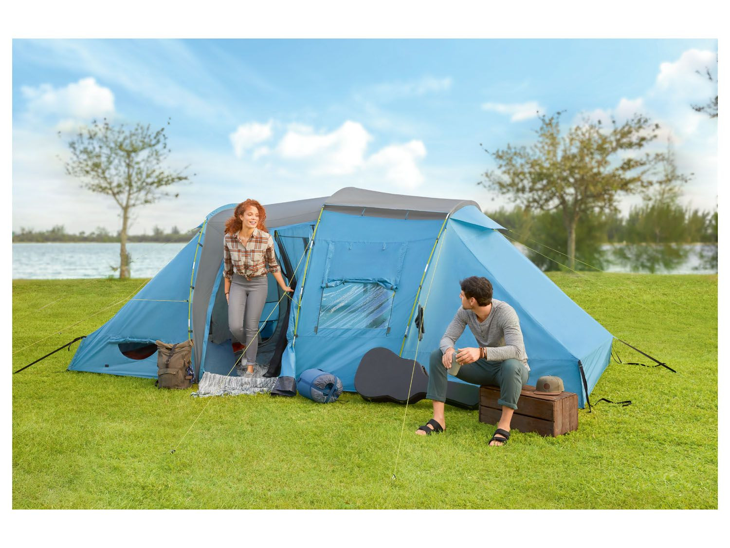 CRIVIT® 4persoons tent