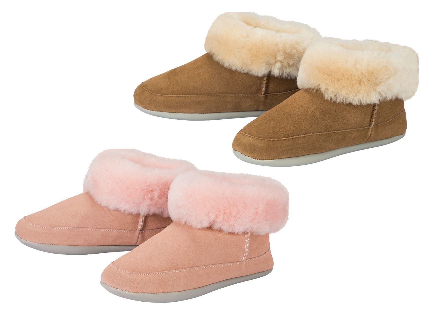 Fluffy Pantoffels Elin Bruin - Dames Sloffen | The Fashion Label