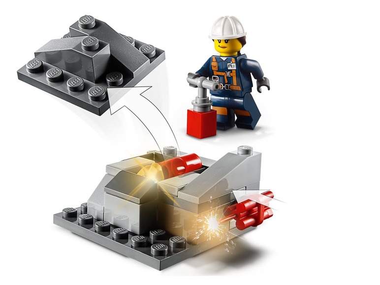 Ga naar volledige schermweergave: LEGO® City Speelset mijnbouwteam - afbeelding 10