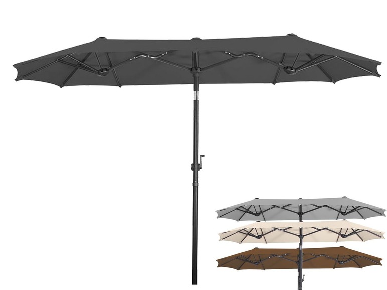 Ga naar volledige schermweergave: Schneider Dubbele parasol 300 x 150 cm - afbeelding 1