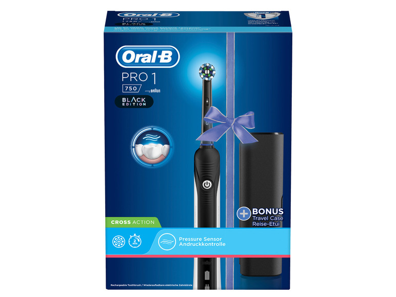 Ga naar volledige schermweergave: Oral-B Elektrische tandenborstel PRO1 750 - afbeelding 3