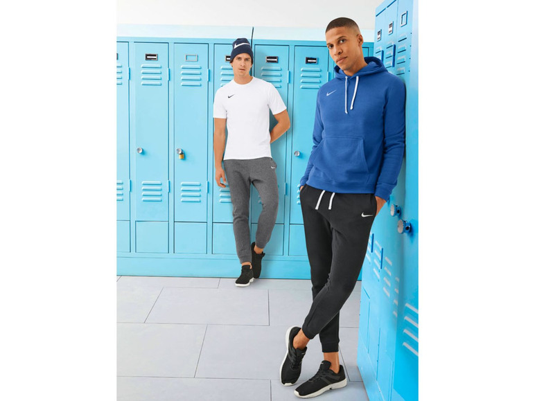 Nike joggingbroek heren, met boorden, met katoen kopen? | LIDL