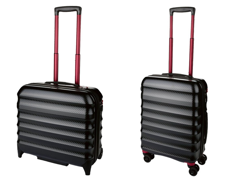 Ga naar volledige schermweergave: TOPMOVE® Handbagage- of business trolley antraciet - afbeelding 1
