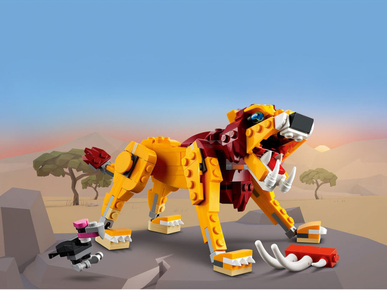 Ga naar volledige schermweergave: LEGO® Creator Speelset wilde leeuw (31112) - afbeelding 4