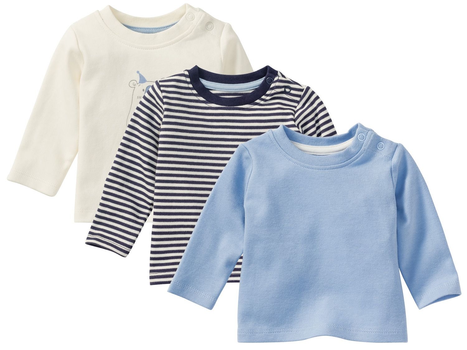 3 baby jongens shirts kopen? | LIDL