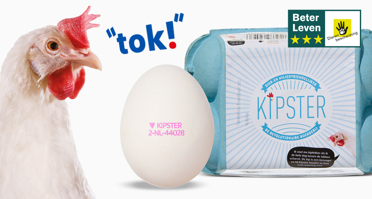 Kipster eieren: een ei en een hen, Beter Leven.