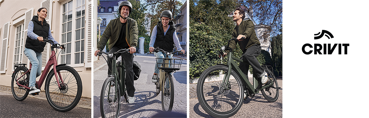 Crivit fietsen: stads- en urban modellen.