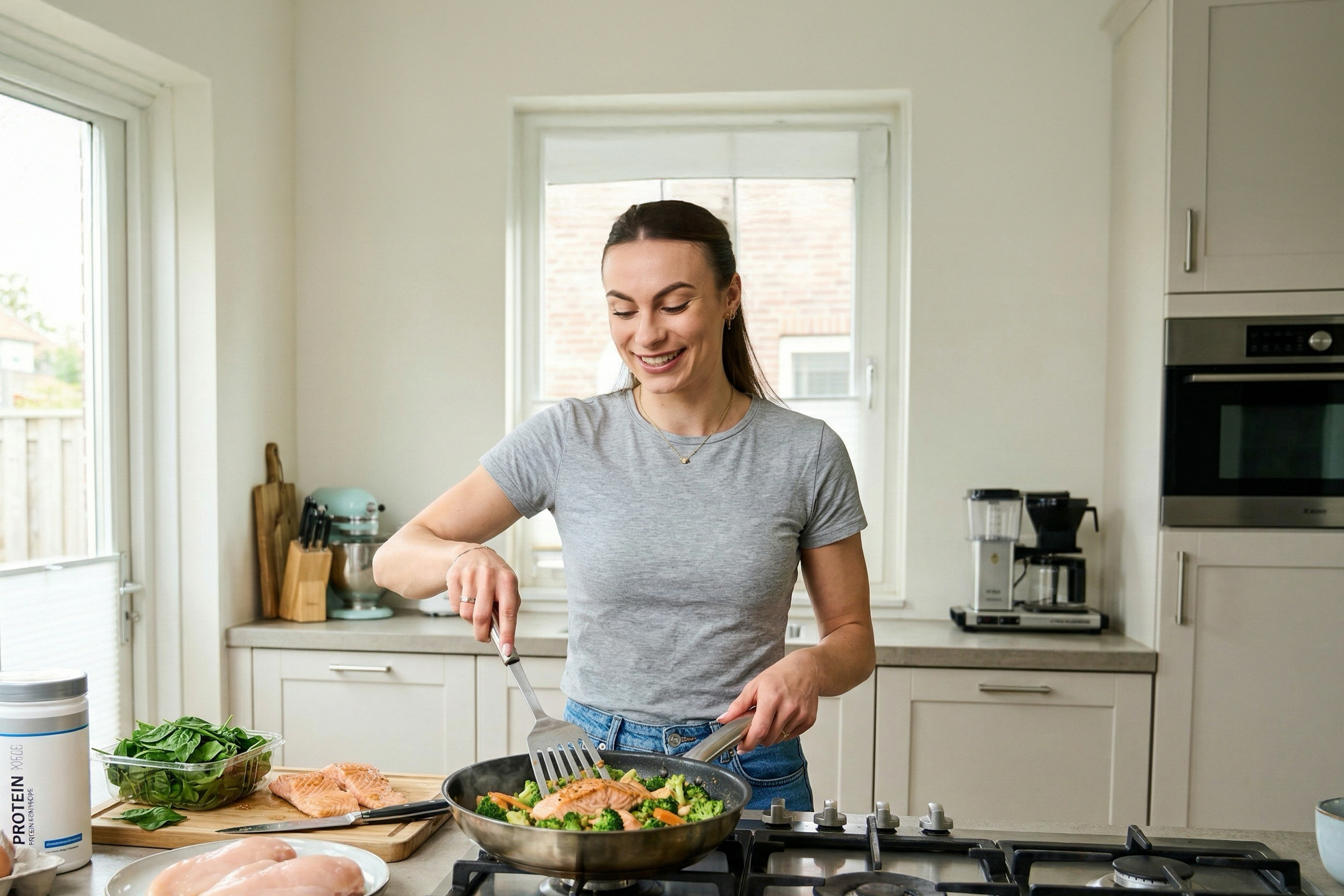 Femke Kok maakt een recept