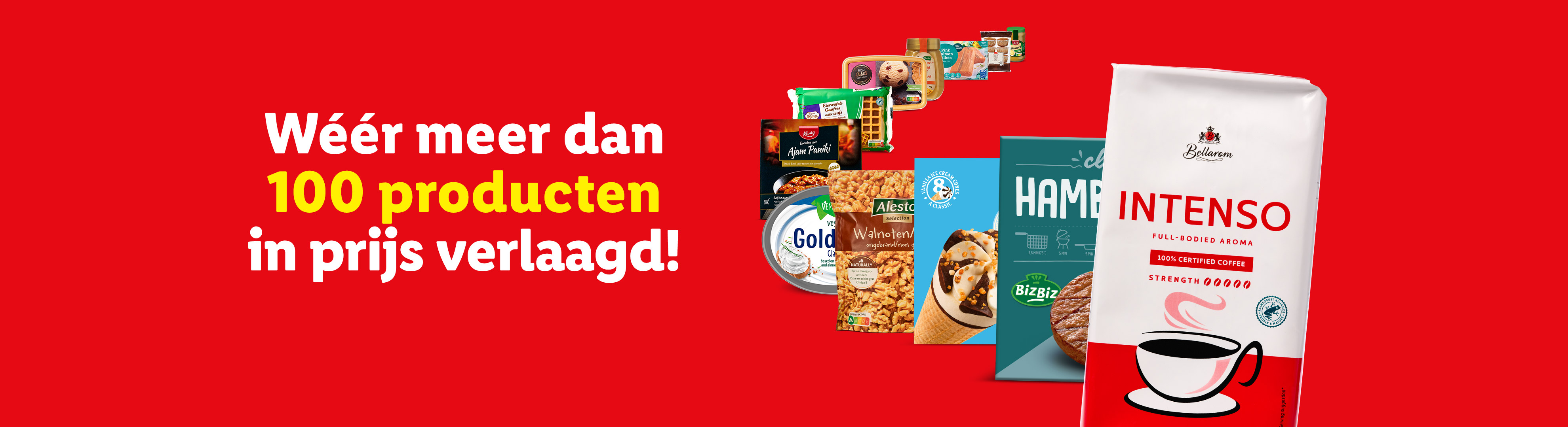 Wéér meer dan 100 producten in prijs verlaagd!