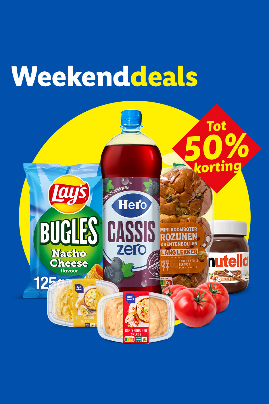 Tot 50% korting