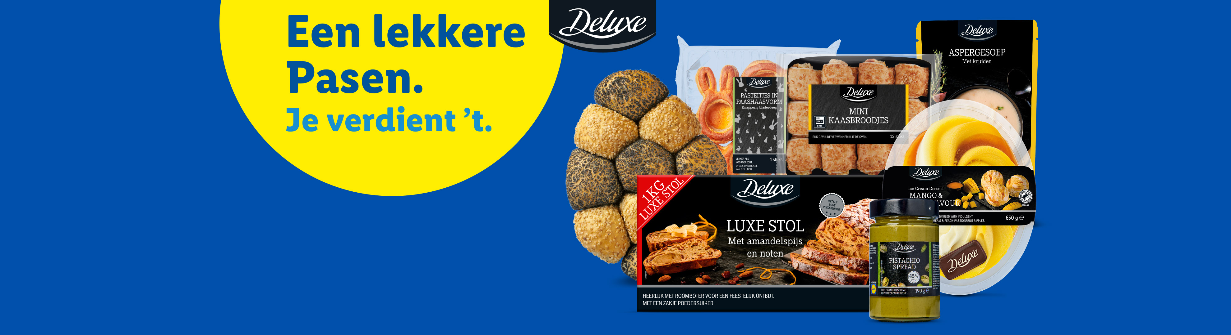 Een lekkere Pasen. Je verdient 't.